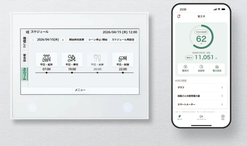参照:パナソニックグループ「HEMS中核機器「AiSEG3」を2026年1月21日バージョンアップ。同時に、新たな専用アプリ「AiSEGアプリ」も配信開始」