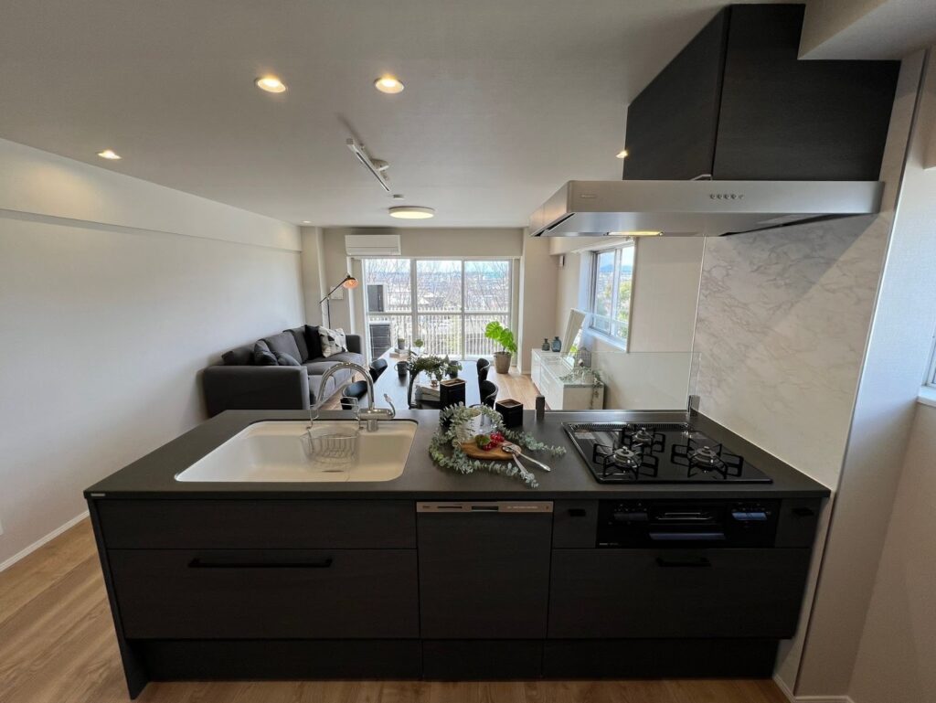 ニオイ拡散を防ぐレンジフード