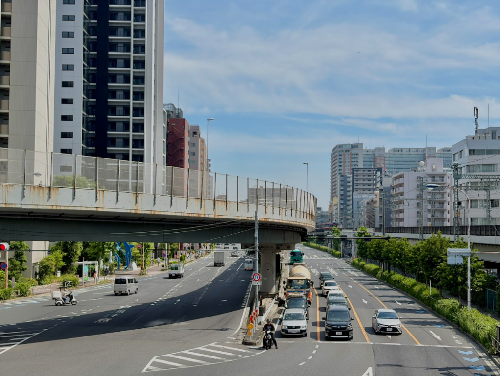 国道15号線
