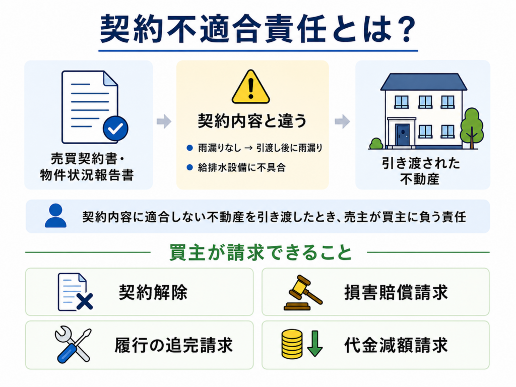 契約不適合責任とは